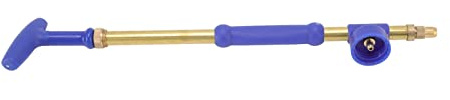 Fockety Pulverizador Manual de Botella de Bebida de Jardín, Pulverizador Atomizador de Mano Duradero para Patio, Riego de Flores, Columna de Agua/Niebla, Plástico Cobre 36,5 Cm