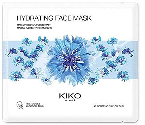Kiko Milano Hydrating Face Mask | Moisturising Hydrogel Face Mask With Cornflower Extract