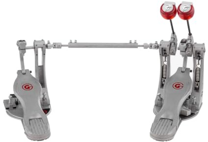 Gibraltar Fußmaschine - Bass Drum Pedal - G Class Double 9711GD-DB - Direct Drive - Direktantrieb - Doppelpedal - Höhenverstellbares Pedalboard - Justierbarer Beaterwinkel - Inkl. Tasche