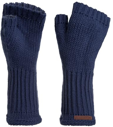 KNIT FACTORY - Cleo Handstulpen - Fingerlose Handschuhe - Gestrickte Handschuhe für Winter - Damen Handstulpen aus Wolle - Hochwertige Qualität | Fingerlose Handschuhe - Gestrickte Handschuhe für den Winter - Damen Handstulpen aus Wolle - Hochwertige Qualität