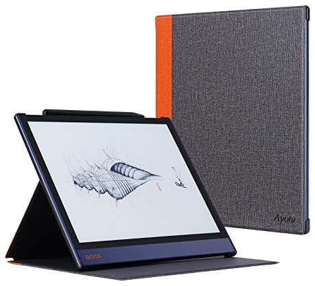 OLAIKE Hülle für Onyx BOOX Note Air/Note Air 2 Plus 10,3 Zoll, strapazierfähige Folio-Hülle aus Stoff mit klappbarem Ständer (Nicht für BOOX Note Air 3)
