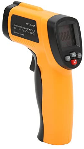 Thermomètre Infrarouge Pistolet à Température sans Compteur de Température Portable -50-550℃ (-58-1022℉) Thermomètre Numérique à Affichage LCD pour L'industrie