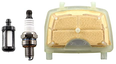 MCHNIC Luftfilter mit Zündkerze Benzinfilter für Stihl MS171 MS181 MS211 MS 171 181 211 Kettensägen #1139 007 1800