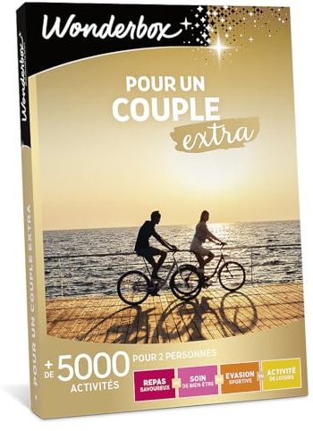 Wonderbox - pour Un Couple Extra - Coffret Cadeau - Idée Cadeau Multi Activités