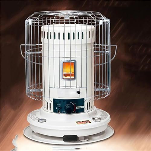 McbeAn Kerosin-Heizofen, Tragbarer, Effizienter Campingkocher, 360°-Heizung, Automatische Vibrationslöschung, Sicherheitsschutz, Feuerkrafteinstellung, Für Innen- Und Außenbereich, Terrasse