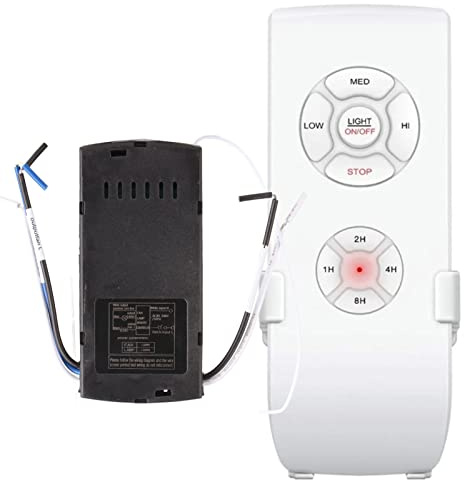Kit Telecomando per Ventilatore da Soffitto. Ventilatore da Soffitto Universale intelligente. Luce Remota Harbour Breeze