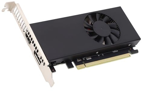 Bewinner G1650 4GB Graphics Card, GDDR6 128bit Low Profile Video Card, PC Gaming Graphics Card, DP HDMI Output, PCI Express 3.0 16X with Cooling Fan for Office and Gaming
