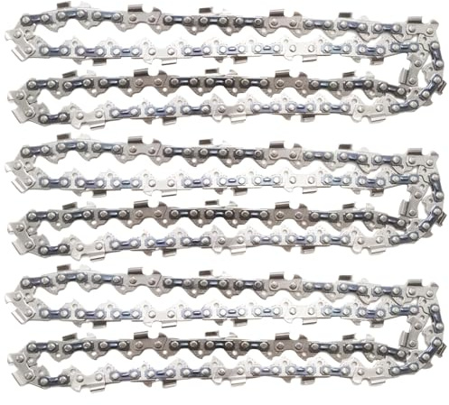 Hoypeyfiy 3 cadenas de motosierra de 14 pulgadas y 35 cm, paso LP de 3/8 pulgadas, calibre de 0.43 pulgadas, 50 eslabones de transmisión DL, repuesto para Stihl 017 MS170 MS171 MS192 MS192T MSE140