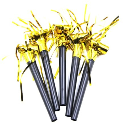 TOYANDONA 20pezzi Fischietto per Ragazzo Ragazza Nappe Strumento per Rumori da Festa Giocattolo per Feste Fischietti come Bomboniere Colori Vivaci per Compleanni e Feste