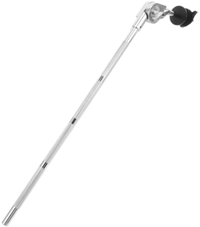 Hemobllo Brazo Articulado de Aleación Plata para Platillos de Batería Soporte Resistente y Fácil de Instalar para Kits de Batería Profesionales