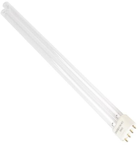 CPROSP 1 Pcs UVC Lampe de Remplacement 41,5cm, 36W 2G11 Culot Ampoule UV, Lampe de Désinfection UV, pour Machine à filtres UVC Pond ou clarificateurs