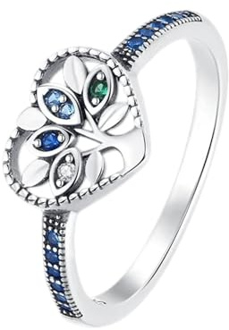 Tjejtillbehör Sterling Silver Charm Färgad Zirconia Kronringar För Kvinnor Pave CZ Fine Engagement Smycken-T10 Födelsedagspresent