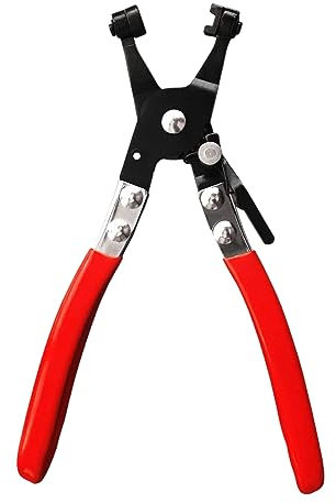 Pince pour Collier de Serrage Auto - Outil Flexible pour L'installation et Retrait des Colliers de Durite et Tuyau de Voiture