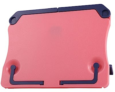 Toyvian Notenständer Tragbar und Stabil Klappbarer für Musiknoten aus Kunststoff Leichter im Praktischen Rosa Design für Gitarre und Violine