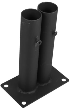 Happyyami Zaunzubehör 1 Satz Basis für einen Hofzaun Basisset für langlebige Zäune Zaungrenze Gartenzaunhalter Zubehör für Gartenzäune Halterung Geländer einstellen Komponente der Zaun