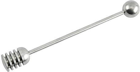 TOPBATHY 304 Stainless Steel Honey Blender Metal Stir Sticks Housewarming Present for Christmas Easy Hand Wash