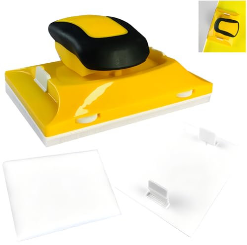 PET8189 Snap Design Paint Edge Tool | Paint Edge Trimmer Plus Two Refill Pads | Corners & Floors Pad Painter | Paint Edgers Painting Great for Decking,Walls | Ceiling Edge Painting Tool