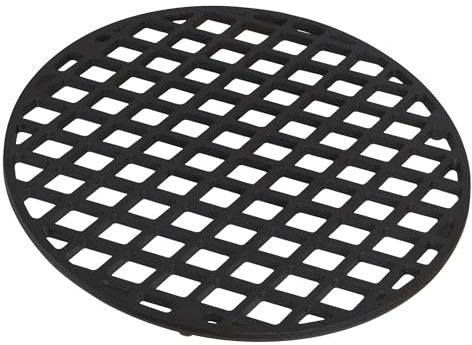BBQ-Toro Gusseisen Grillrost für Ø 47 cm Kugelgrill | Ø 45 cm | bereits eingebrannt - preseasoned | Zubehör für Holzkohlegrill und vieles mehr | preseasoned Grillrost, Gussgrillrost