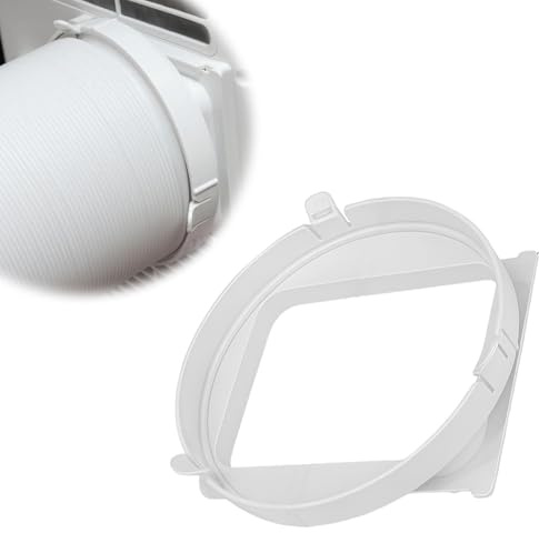LUMOOM Klimaanlage Abluftschlauch Adapter 150mm, Klimaanlage Schlauch Adapter, Schlauchverbinder für Tragbare Mobiler Klimaanlagen, Schlauchanschluss für Tragbare Klimaanlagen (Quadrat)