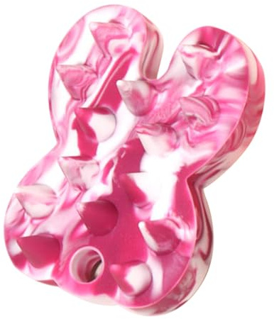 MOLUCKFU Silikon Peelingbürste Körper und Kopfhaut Massagebürste Flexibel Ergonomisch für Haare und Haut Sanfte Reinigung und Exfolierende Dusche Tragbar für Damen und Entspannende Pflege