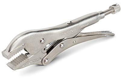TEKTON 7 Inch Straight Jaw Locking Pliers | PLK00007