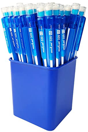 Molin PM320 – 50 Pack von 50 Druckbleistift, Kunststoff, 5 mm