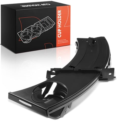 Frankberg Getränkehalter Cupholder Fahrerseitig Links 51457127406 | Kompatibel mit 3er Coupe E92, 3er Touring E91, 3er E90, 3er Cabriolet E93