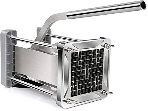 French Fry Cutter, Sopito Professional Potato Cutter Stainless Steel with 3/8-Inch Blade Great for Potatoes Carrots Cucumbers