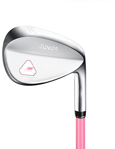 Golf Kids Sand Bar, Boys & Girls, Right Hand, Stainless Steel Head, Carbon Shaft, Low Center of Gravity Design, Solid Touch, Suitable for Beginners and Advanced, Blue, Pink