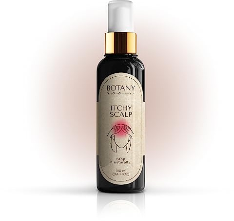 Calme y revitalice su cuero cabelludo con el Spray para el picor del cuero cabelludo de BotanyRoom, un alivio natural para las molestias y el desequilibrio. Spray con aceite del árbol
