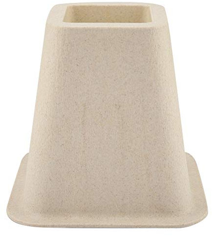 Cocoarm Möbelerhöhung 15Cm Tischbein Erhöhung Möbelerhöher Möbelerhöhungen Aus Porzellanimitat Im 4Er Set Mit Elefantenfüßen Erhöhen Den Stauraum Und Die Stabilität Für Betten,Stühle,Schreibtische