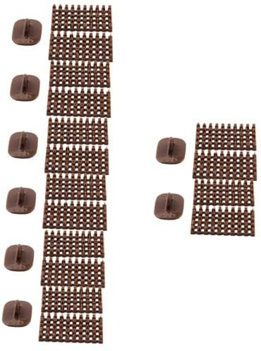 VILLCASE 8sets Mini Alphabet Number Letter Stamps for DIY Polymer Clay Bath Letters Numbers Nail Art Stamp
