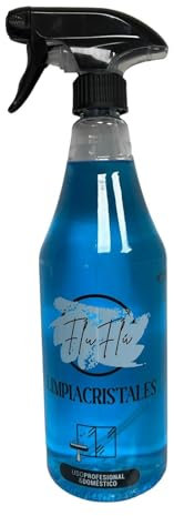 KIMIA - Limpia Cristales Flu Flu 750ml | Secado Ultrarrápido | Elimina Suciedad | para Cristales Impecables | Fórmula Alto Rendimiento | Perfumado