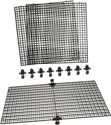 Levemolo 1satz Aquarium Trennwand Jump Isolation Board Für Fischbecken Sicherer Lebensraum Für Fische Hochwertige Wasserpermeabilität Mit Saugnäpfen Zur Befestigung