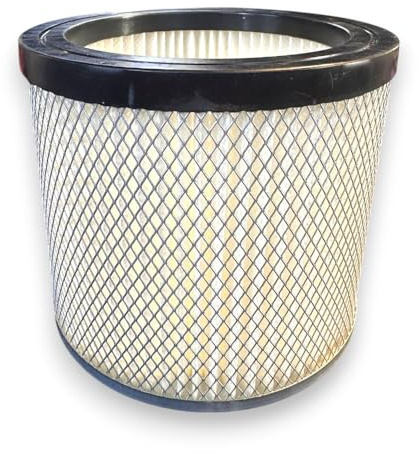 Filtro HEPA con retina esterna e fondo metallico chiuso per aspiracenere 12 lt