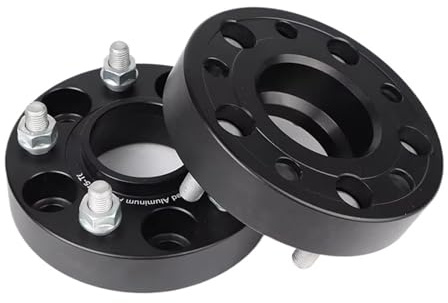 Espaciadores Ruedas Separadores rueda 2 piezas de 15-50 mm con brida adaptadora PCD 5x98 CB 58,1 mm para Alfa para Romeo 147/156/164/4C/GT/GTV.(2Piece 20MM)