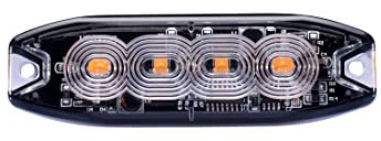LED-MARTIN R65 Blitzmodul SF4 - super flach - gelb