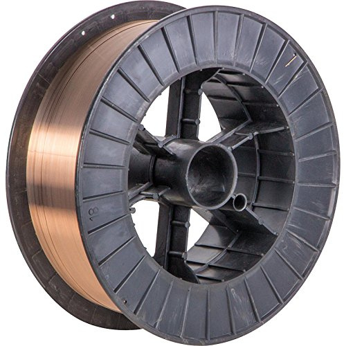 TECHNOLIT TS-SG 3 Schweißdraht Stahl 5kg | MSG Schutzgas Drahtelektrode | 1.0mm | Lagengespulte G4Si1 D-200 Spule | MAG-Schweißen von niedriglegiertem Metall | TÜV & DB Zulassung | Spritzerfreies DC+