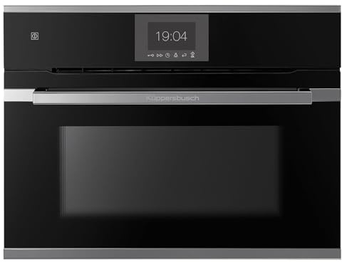 Küppersbusch CBM 6550.0 S3 K-Series. 5 Compact Backofen mit Mikrowelle Schwarz/Silver Chrome