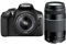 Canon EOS 1300D DSLR Camera with EF-S18-55 IS II F3.5-5.6 Lens and Canon EF 75-300mm f/4.0-5.6 III Lens (Renewed)