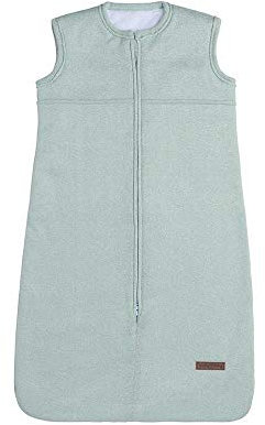 Baby's Only - Baby Schlafsack aus Baumwolle mit Teddyfutter - 2.1 TOG - 70 cm - Strampelsack für Jungen und Mädchen - von 0 bis 6 Monate - Mit subtilen Glitzerelemente - Gold-Mint Melee