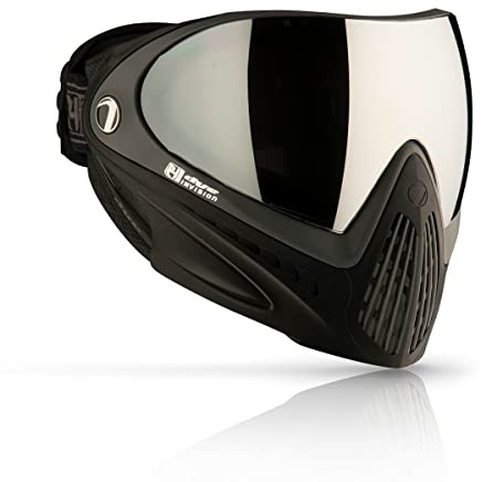 Dye I4 PRO - Maschera termica per paintball, colore: Nero/Grigio