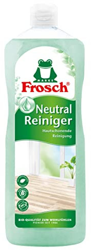 Frosch Detergente neutro, detergente universale per uso domestico e auto, detergente neutro a pH neutro, confezione da 1 (1 x 1000 ml)