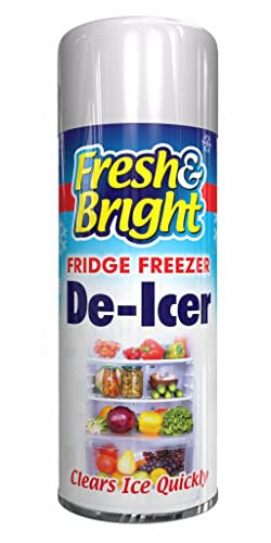 Classic Signature - 6 x Quick Ice Remover Anti-Bacterial Fridge Freezer De-Icer Spray Deicer Spray Fridge Cleaner Genuine Fresh & Bright 200ml