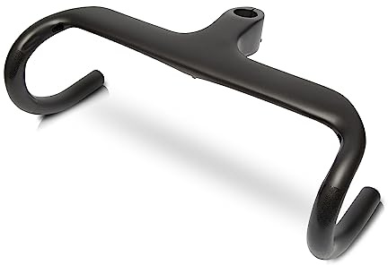 RXL SL 28.6 integriert fahrradlenker carbon rennrad lenker 400-90mm | internes routing UD matt ergonomische kurve–komfortabel stundenlang fahren ohne müde Handgelenke