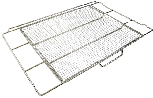 Frigidaire FRIGPEREAFT ReadyCook 30 Air Fry Tray with Air Fry Basket and Oven Rack for Frigidaire Ranges and Wall Ovens