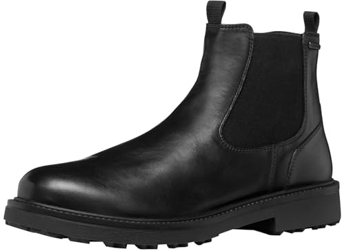Geox U Lagorai + Grip B A, Stivale alla Caviglia Uomo, Nero, 44 EU