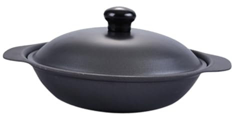 Zerodeko Casserole de cuiseur à riz donabe marmite avec couvercle batterie de cuisine marmite de cuisine cocotte en fer riz en terre cuite Pot de soupe petits outils