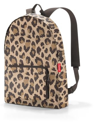 reisenthel mini maxi rucksack leo macchiato - faltbarer kompakter Rucksack -wasserabweisend