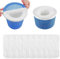 Kyzuzia 10pcs Calzini per Skimmer, Protezione per cesti e Skimmer, Rete per Rimuovere Scorie, Foglie, Schiuma, polline, Insetti, Piccole Particelle